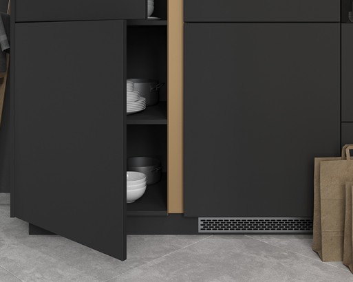 ПРОФИЛЬ VOLPATO GOLA В ЦВЕТЕ МАТОВОЕ ЗОЛОТО